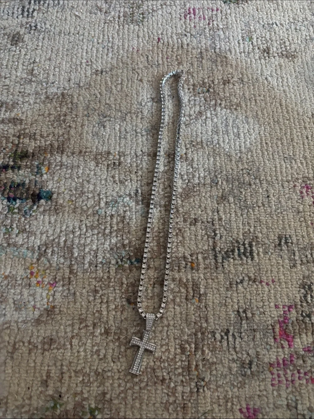 Cross necklace chain